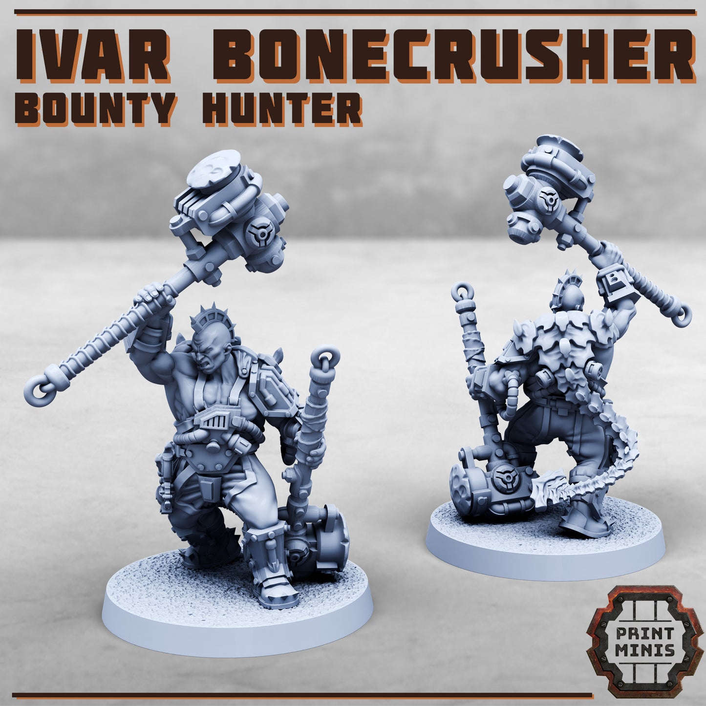 Ivar Bonecrusher - Figurine Print Minis
