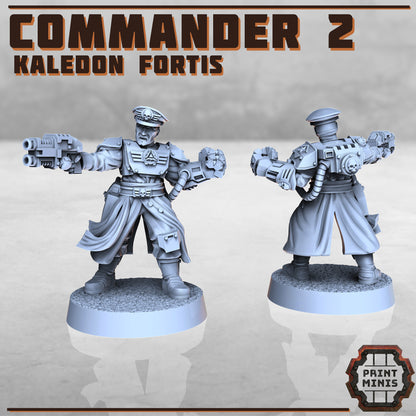 Commander 2 - Kaledon Fortis - Print Minis