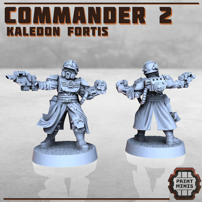 Commander 2 - Kaledon Fortis - Print Minis