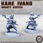 Kane Ivano - Bounty Hunter - Figurine Print Minis