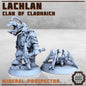 LACHLAN Clan of Cladhaich - Print Minis