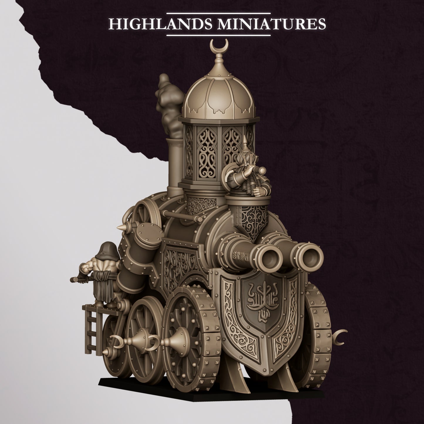 MARDUK IRON ENGINE - Figurine Highlands Miniatures