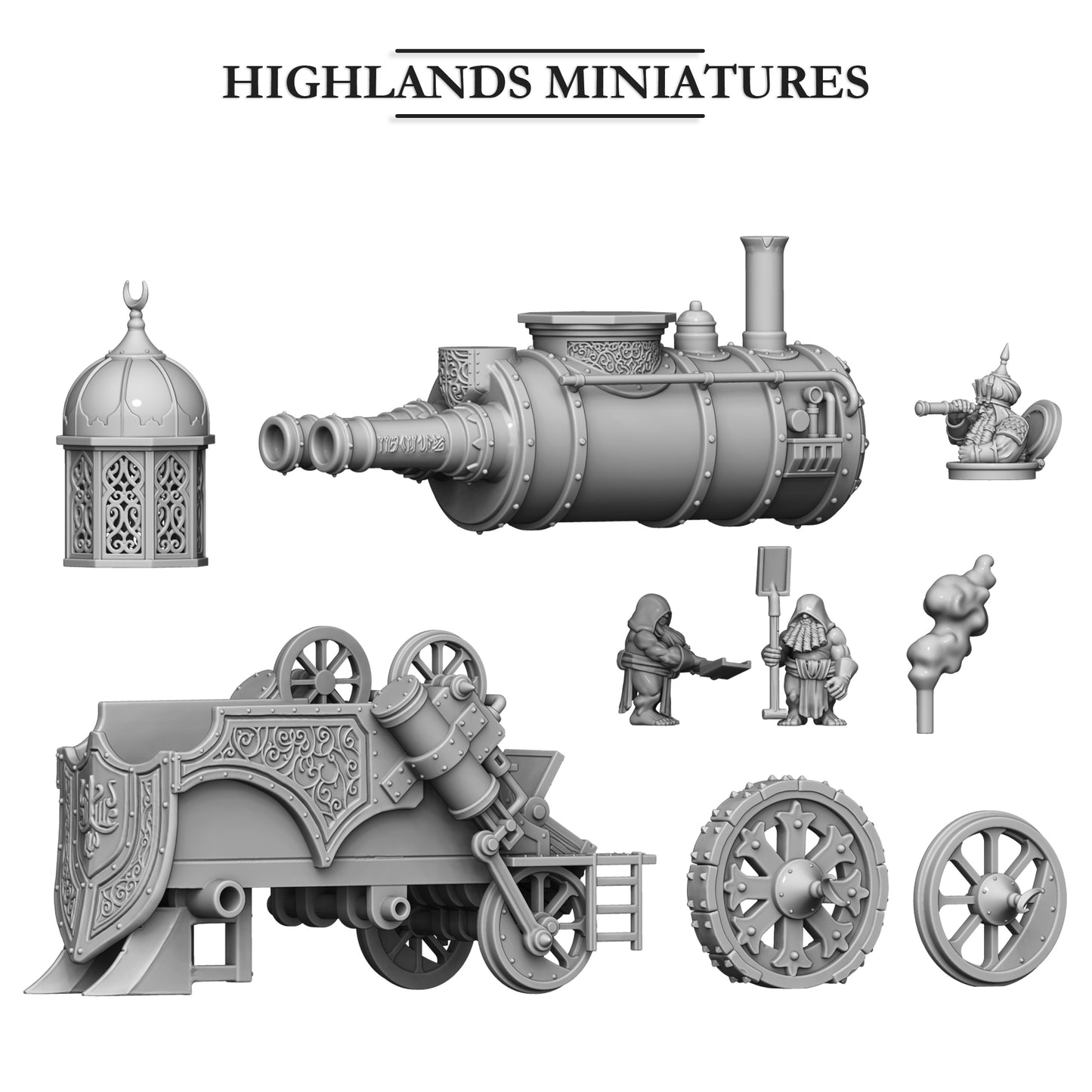 MARDUK IRON ENGINE - Figurine Highlands Miniatures