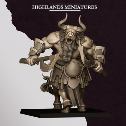 MARDUK MINOTAURS - HIGHLANDS Miniatures