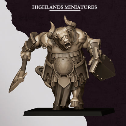 MARDUK MINOTAURS - HIGHLANDS Miniatures