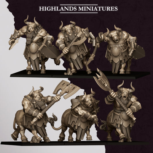 MARDUK MINOTAURS - HIGHLANDS Miniatures