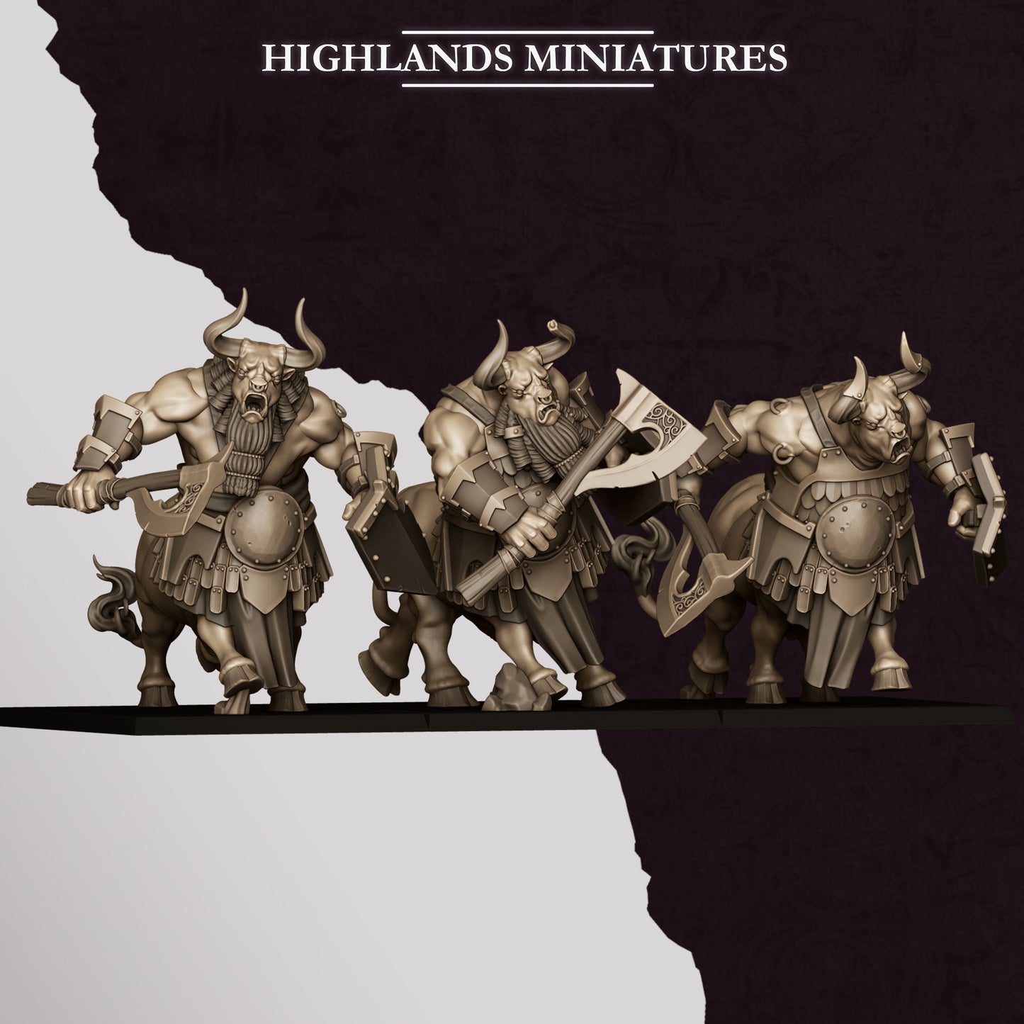 MARDUK MINOTAURS - HIGHLANDS Miniatures