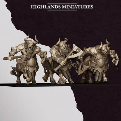 MARDUK MINOTAURS - HIGHLANDS Miniatures