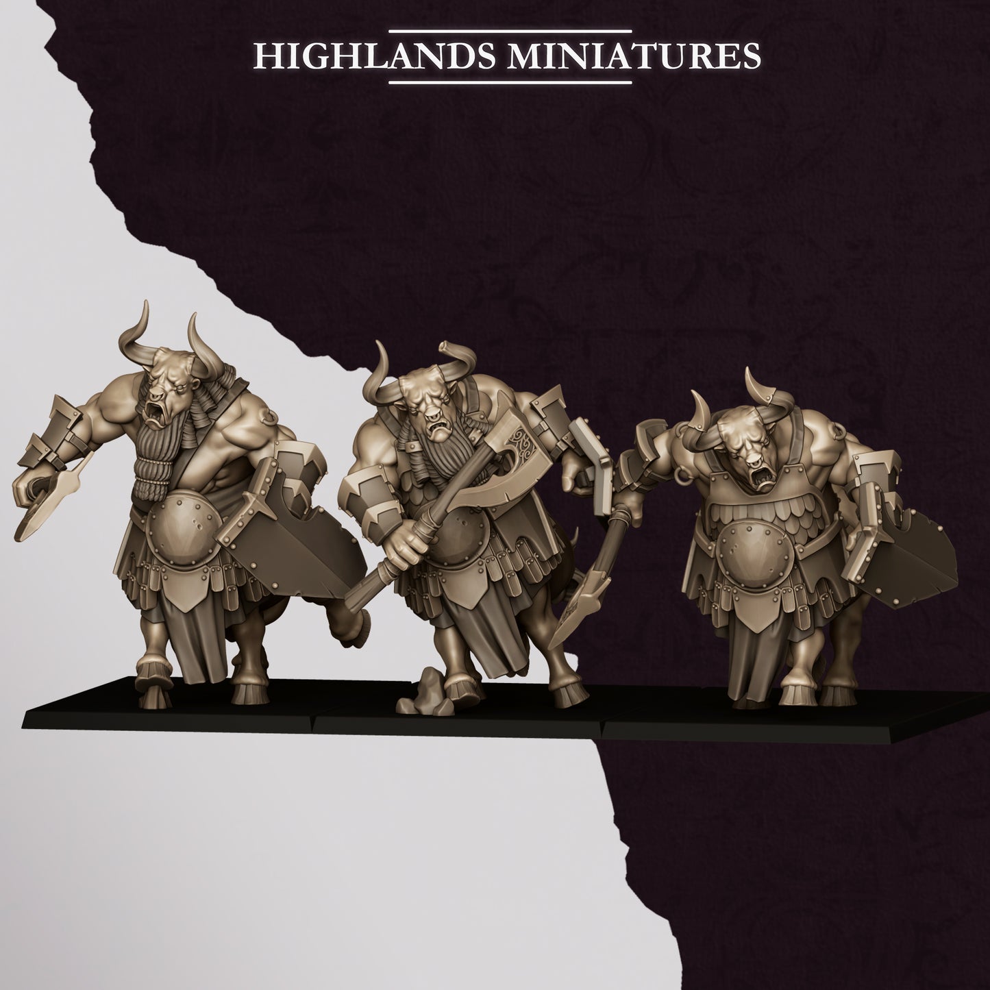 MARDUK MINOTAURS - HIGHLANDS Miniatures