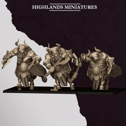 MARDUK MINOTAURS - HIGHLANDS Miniatures