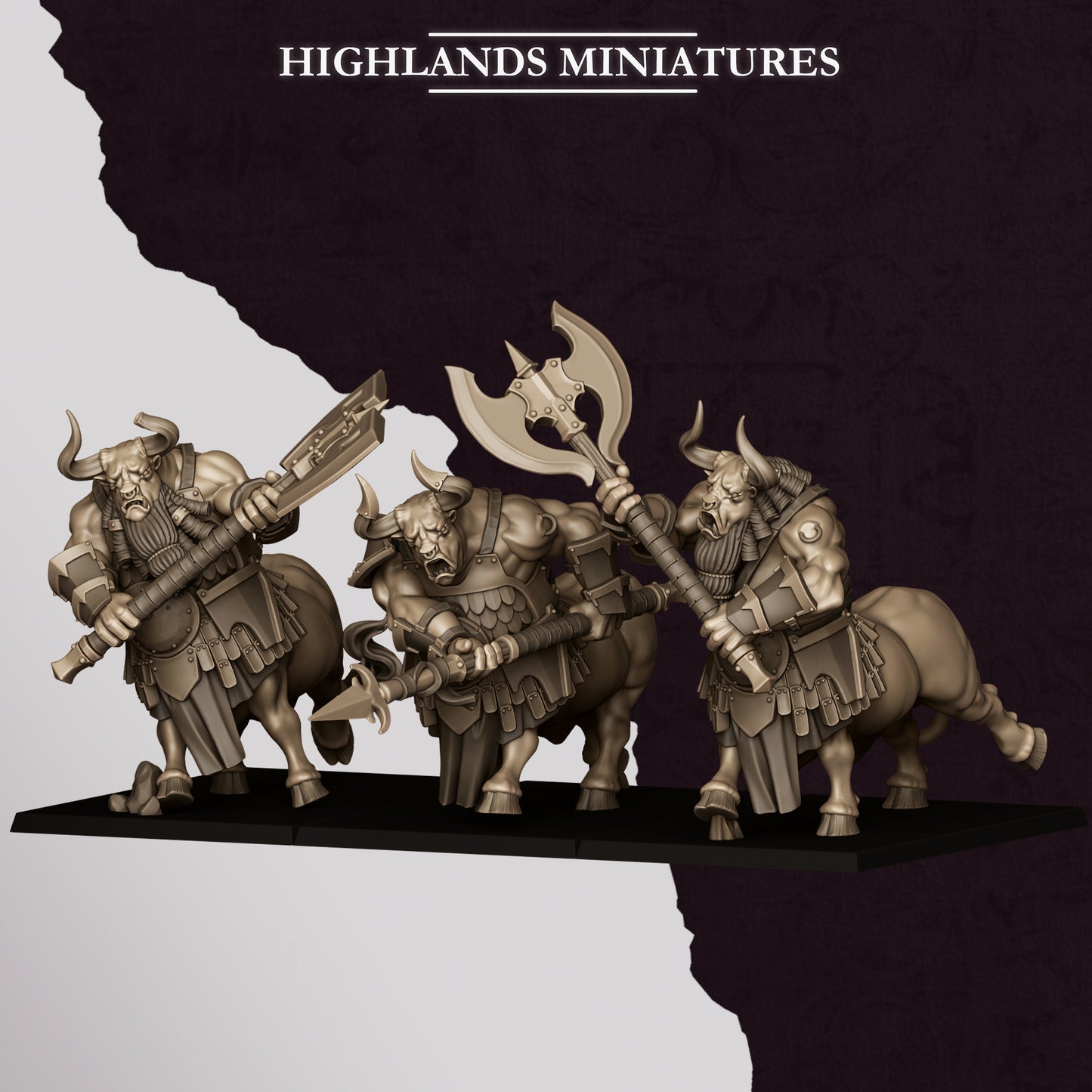 MARDUK MINOTAURS - HIGHLANDS Miniatures