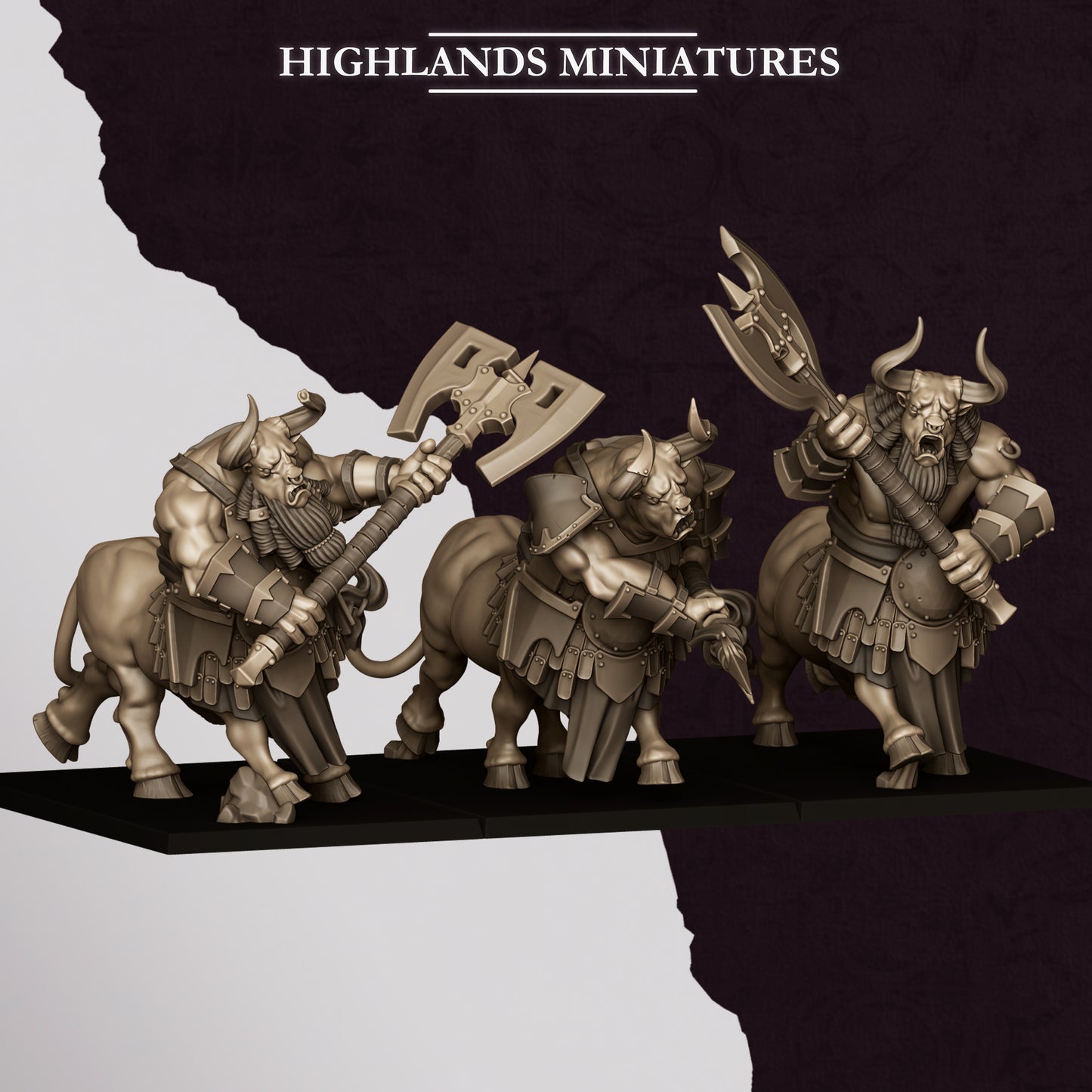 MARDUK MINOTAURS - HIGHLANDS Miniatures