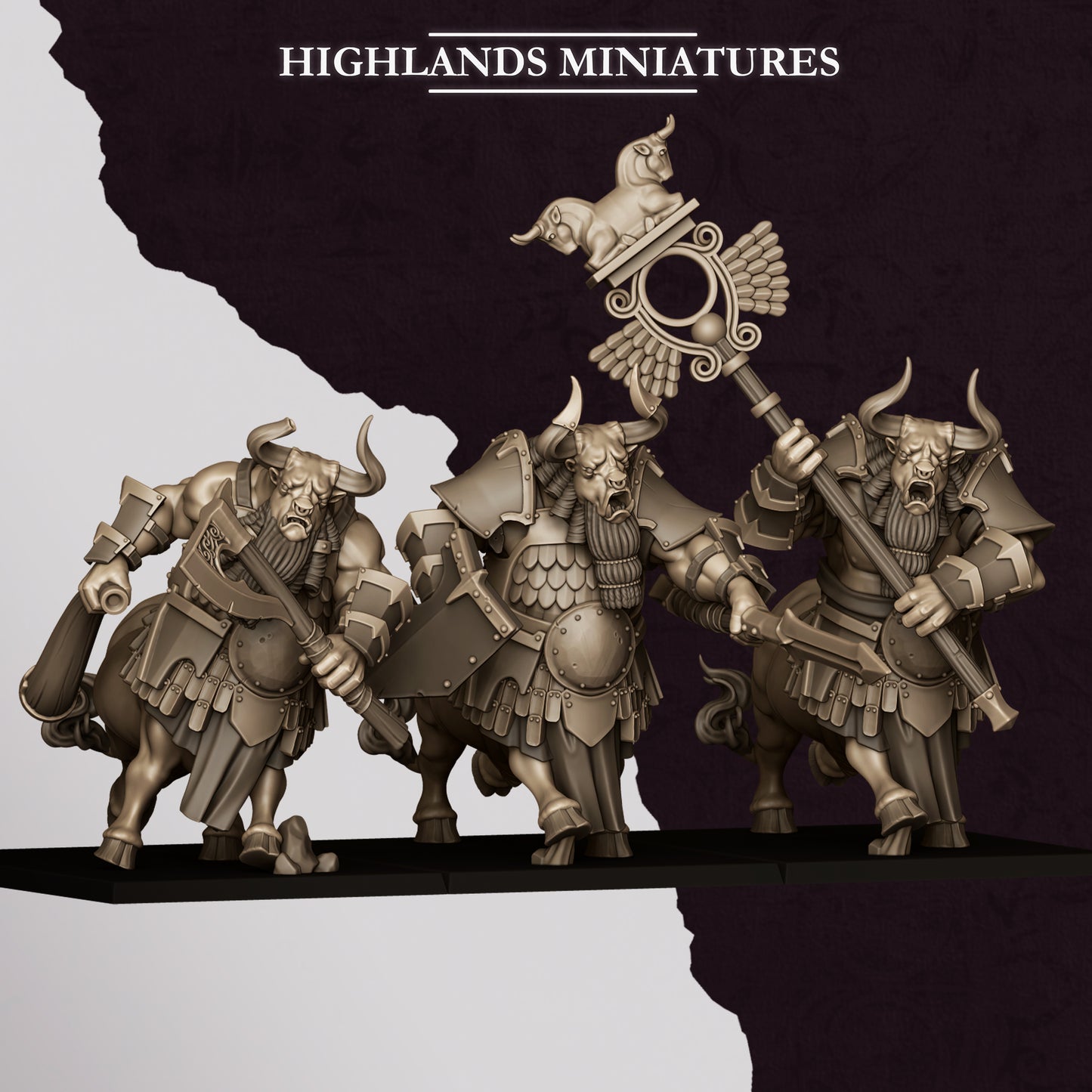 MARDUK MINOTAURS - HIGHLANDS Miniatures