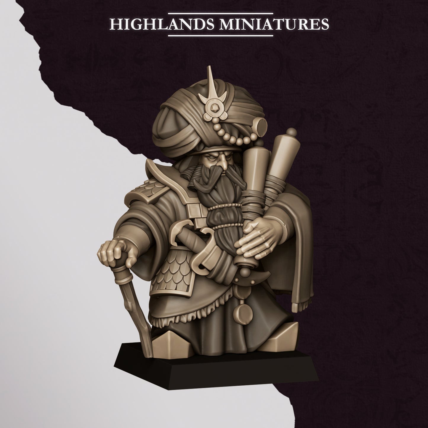 MARDUK SORCERER - HIGHLANDS Miniatures
