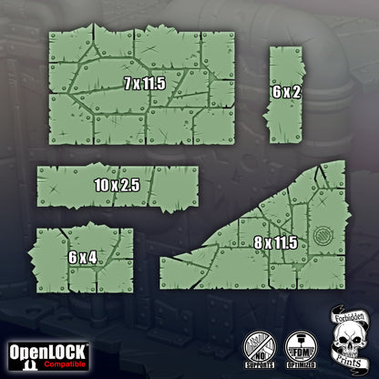Terrain Badlands - Orks - compatible 11th édition - Forbidden Prints - Forbidden Prints - 3DPitFactory