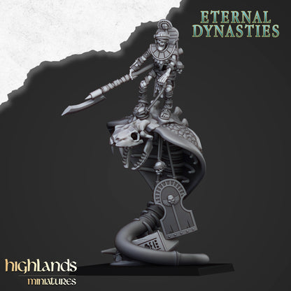 MOUNTED ANCIENT GUARD - Figurine Highlands Miniatures