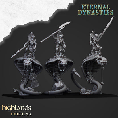 MOUNTED ANCIENT GUARD - Figurine Highlands Miniatures