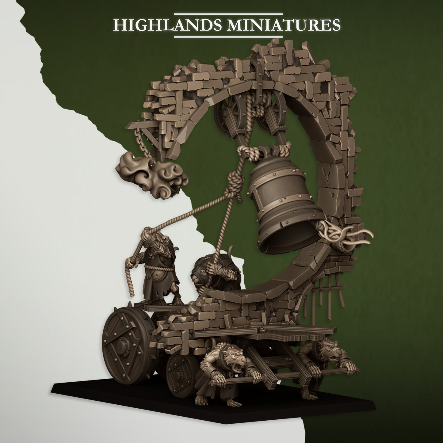 MOVING SEWER - Figurine Highlands Miniatures