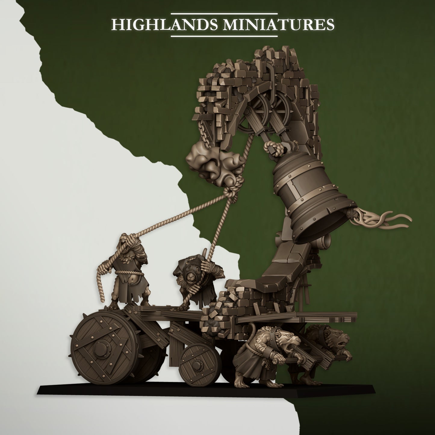 MOVING SEWER - Figurine Highlands Miniatures