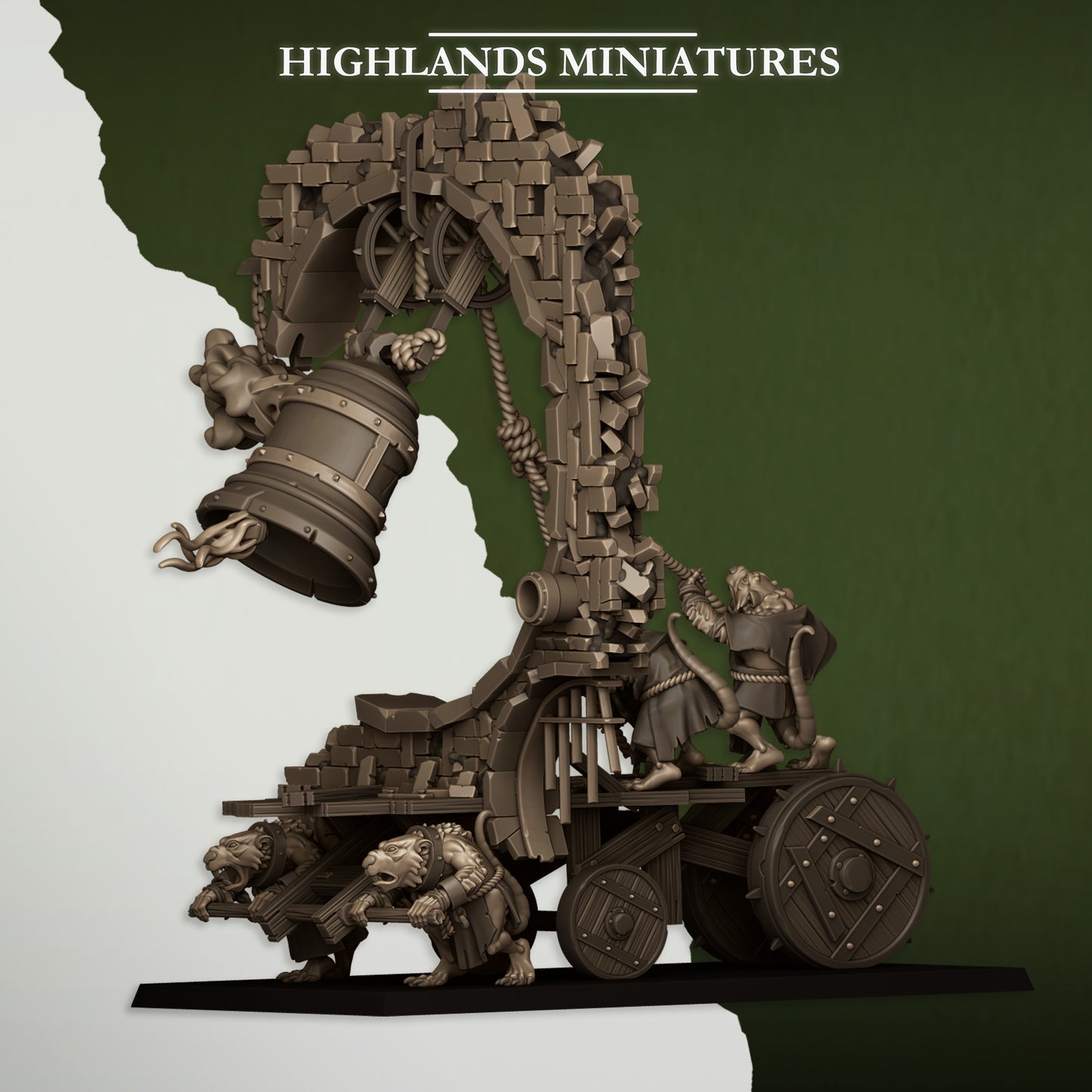 MOVING SEWER - Figurine Highlands Miniatures