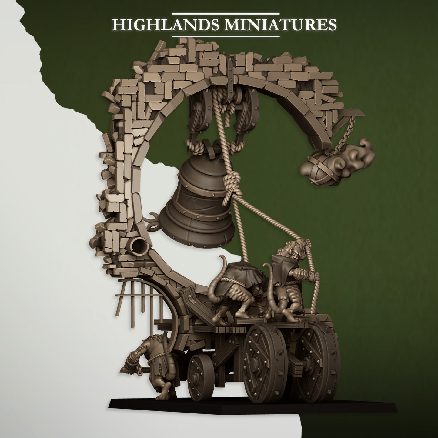 MOVING SEWER - Figurine Highlands Miniatures