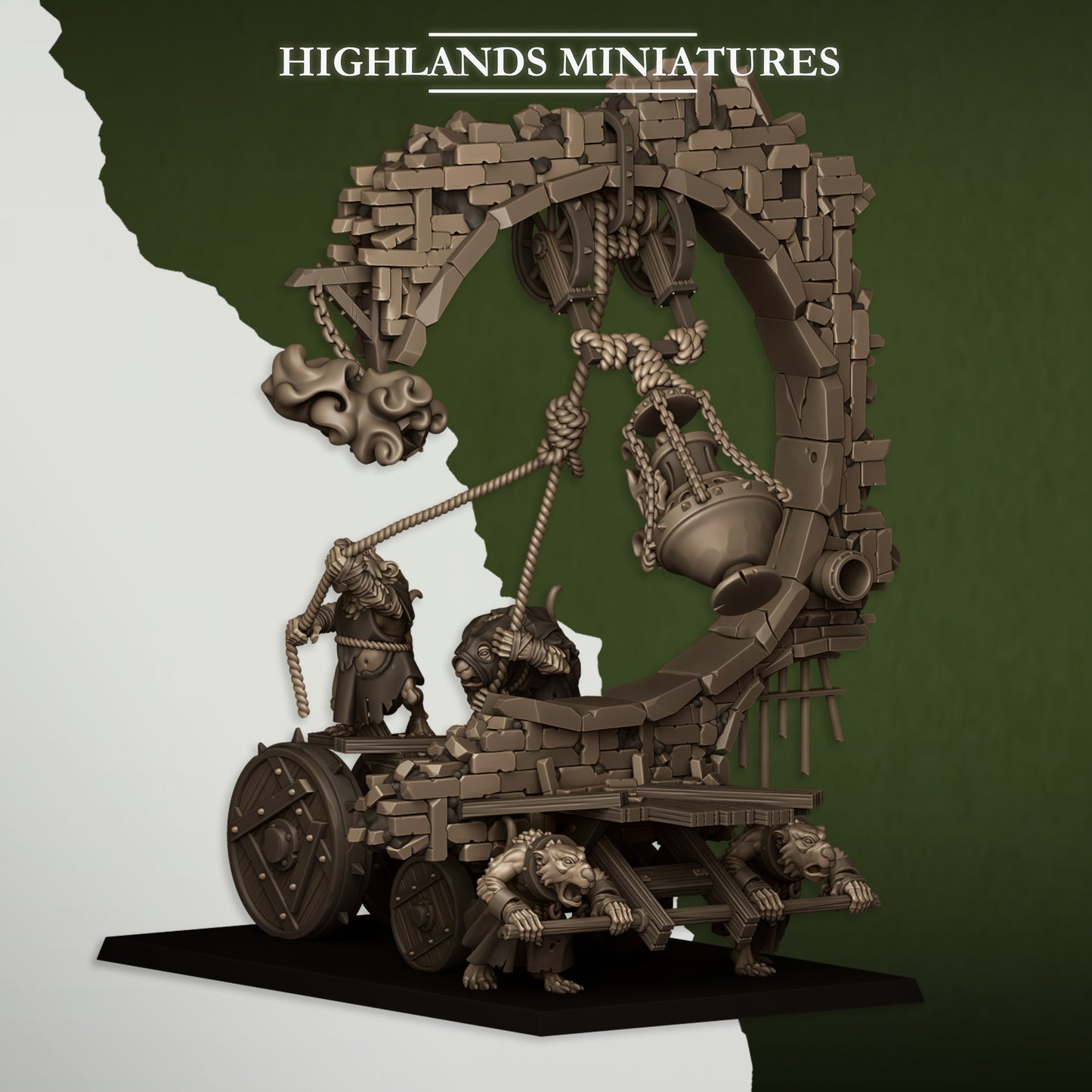 MOVING SEWER - Figurine Highlands Miniatures