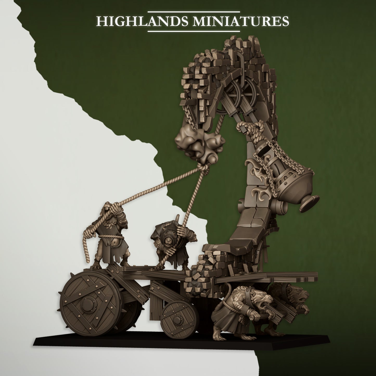 MOVING SEWER - Figurine Highlands Miniatures