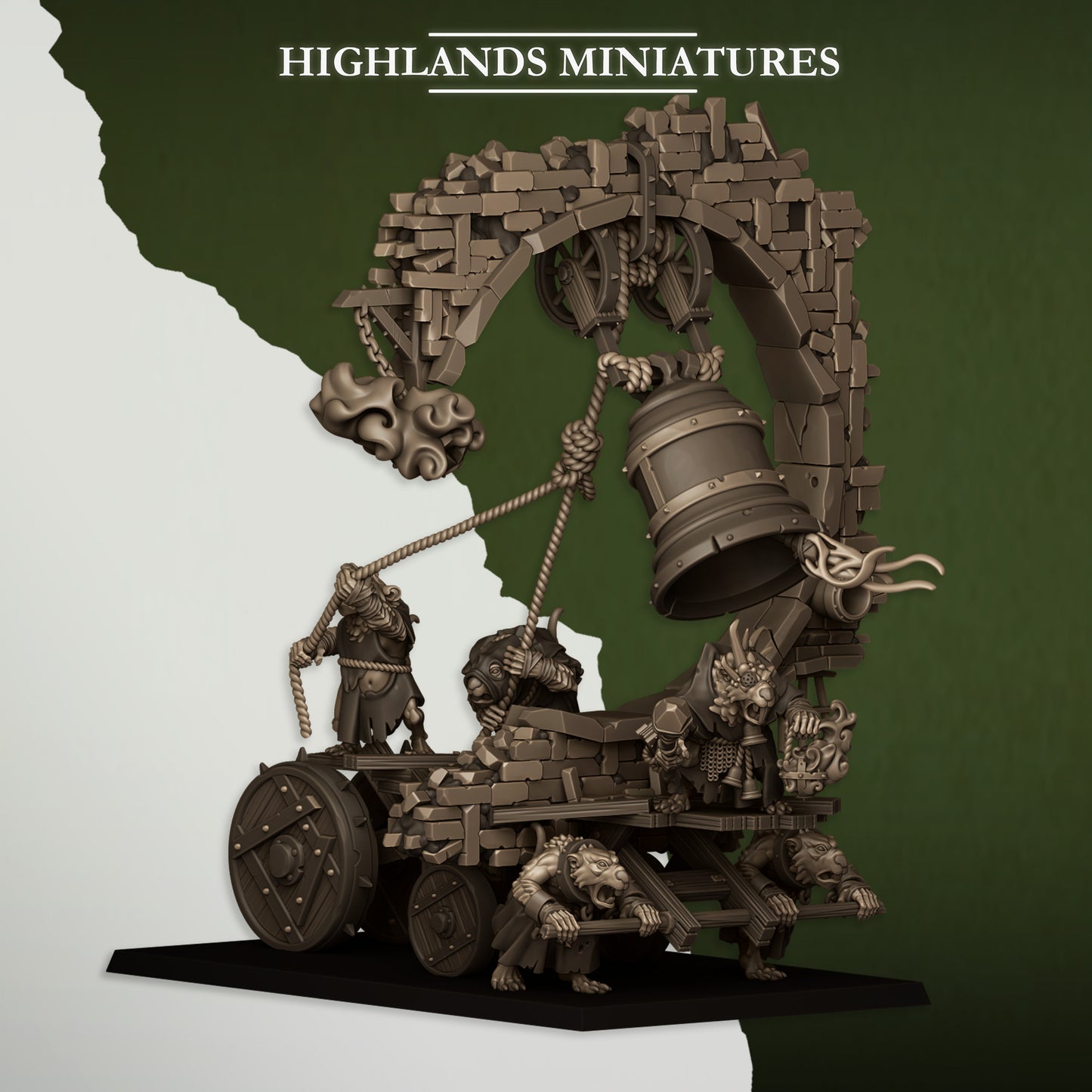 MOVING SEWER - Figurine Highlands Miniatures