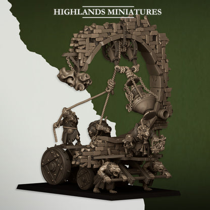 MOVING SEWER - Figurine Highlands Miniatures
