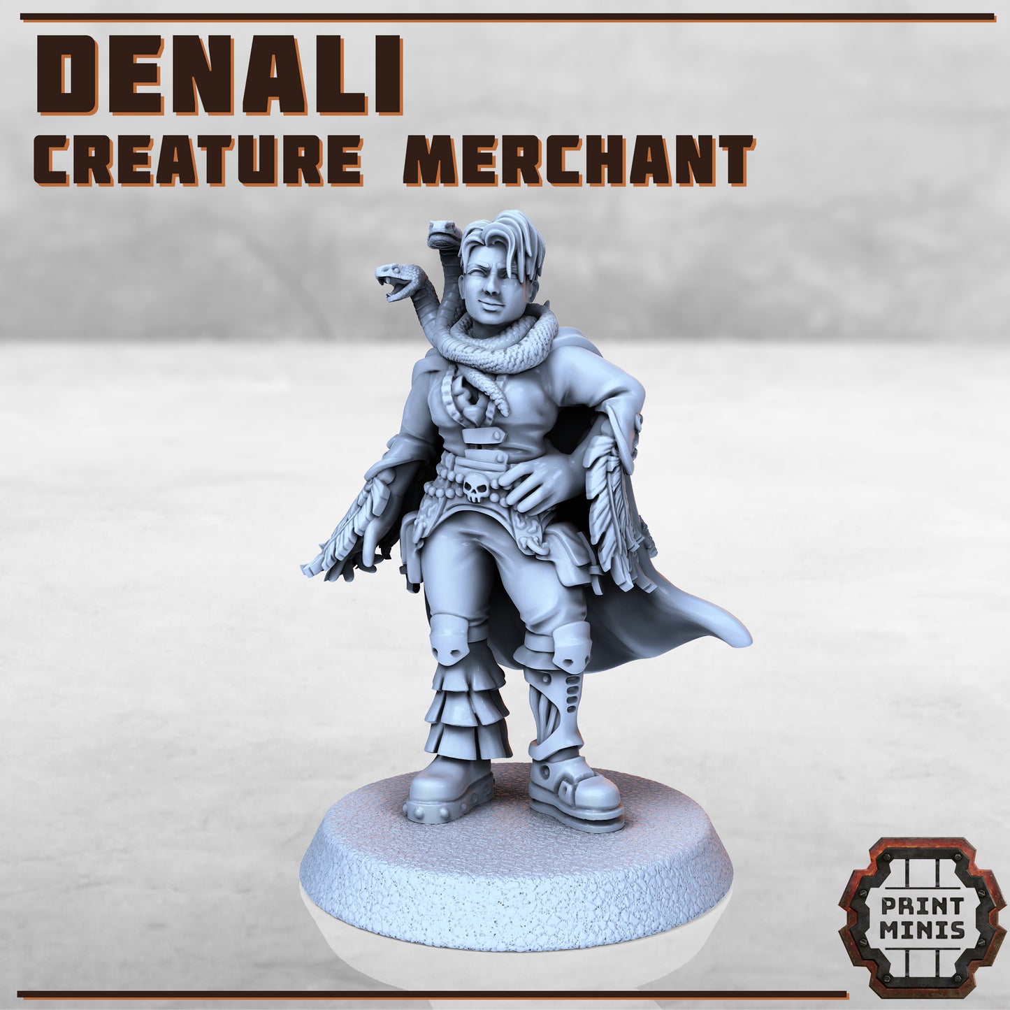 Denali et Silarisa - Figurine Print Minis