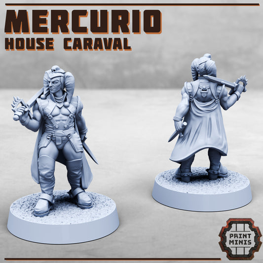 Mercurio - House Caraval - Figurine Print Minis