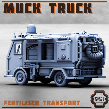 Muck Truck - Toilet Emptying Service - Print Minis