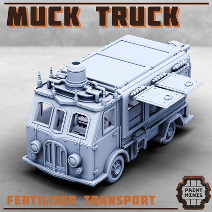 Muck Truck - Toilet Emptying Service - Print Minis