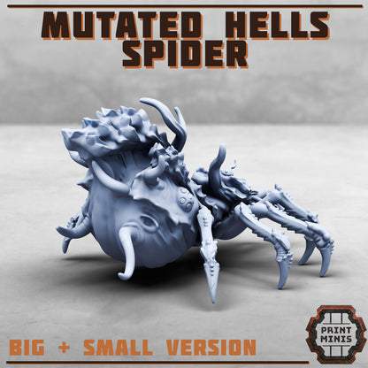 Mutated Hells Spider - Figurine Print Minis
