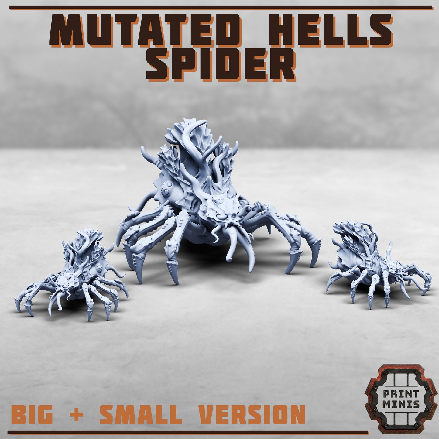 Mutated Hells Spider - Figurine Print Minis