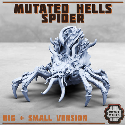 Mutated Hells Spider - Figurine Print Minis
