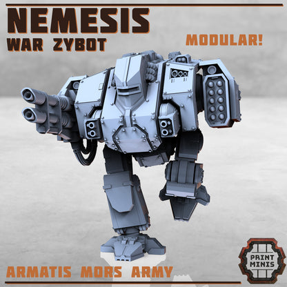 Nemesis - War Zybot - 5 postures - Figurine Print Minis
