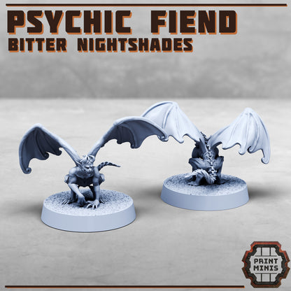 Calista et Fiend - Nightshade bodyguard - Figurine Print Minis - PRINT MINIS - 3DPitFactory