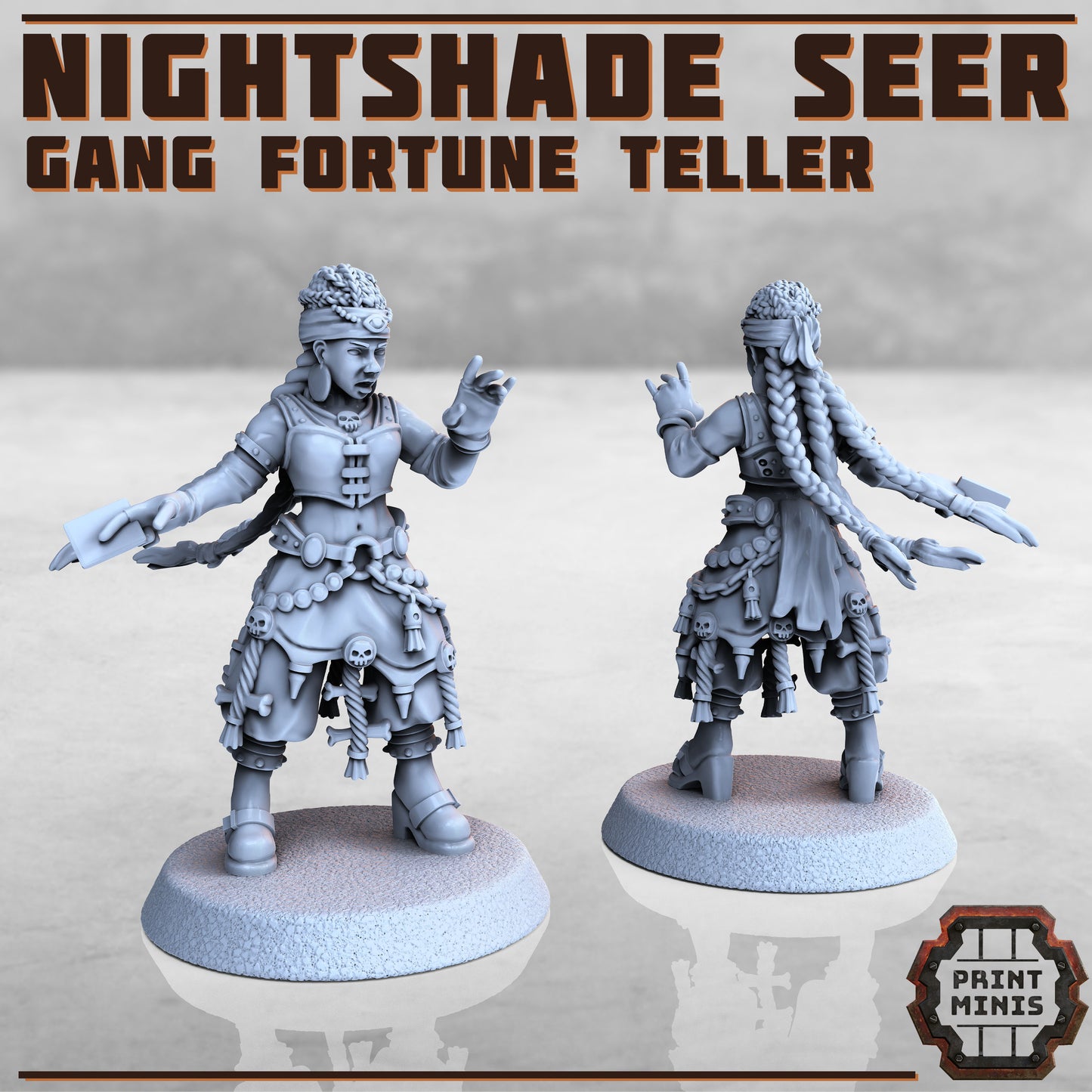 Bitter Nightshade Seer - Print Minis