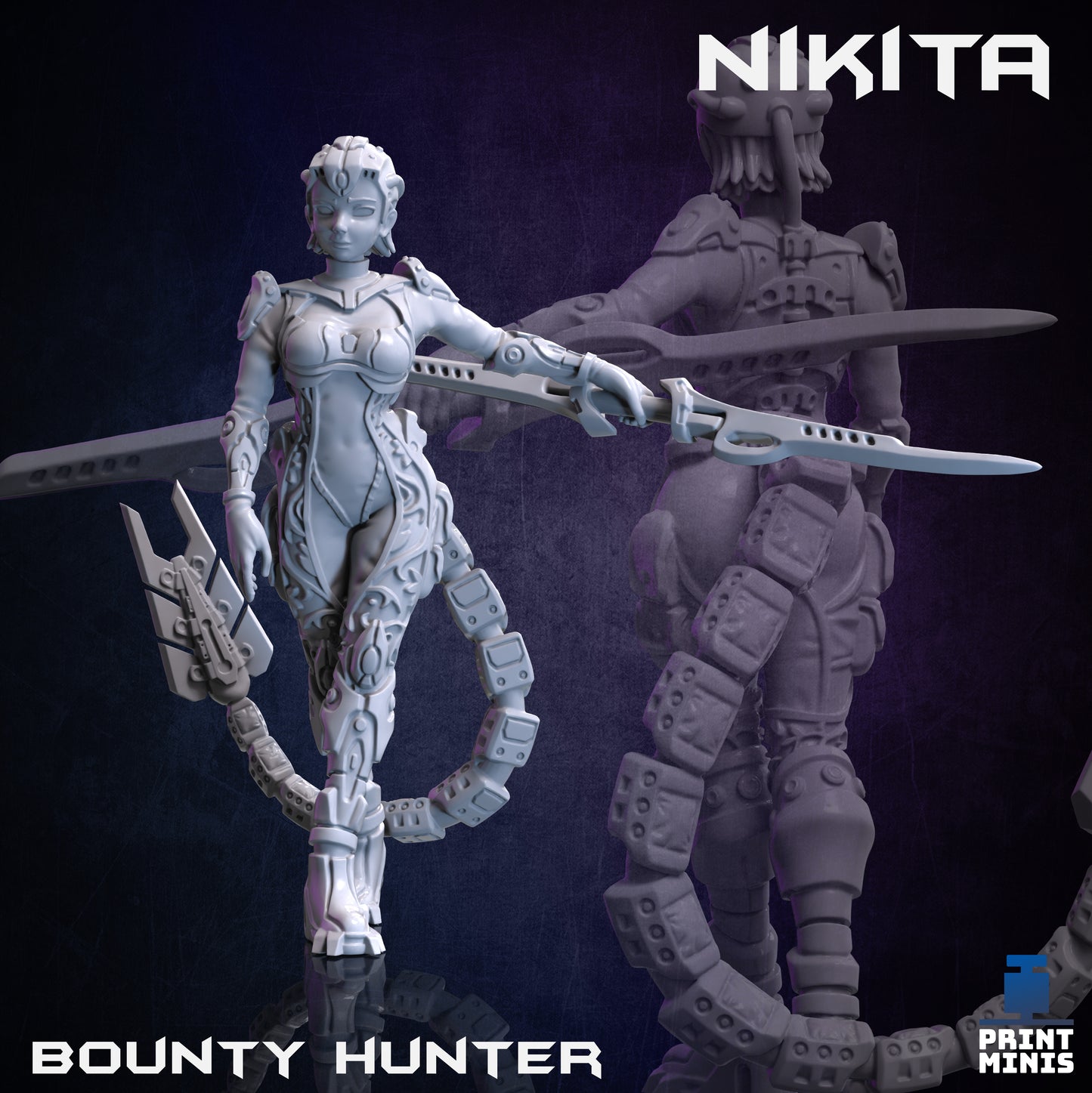 Nikita - Figurine Print Minis - PRINT MINIS - 3DPitFactory