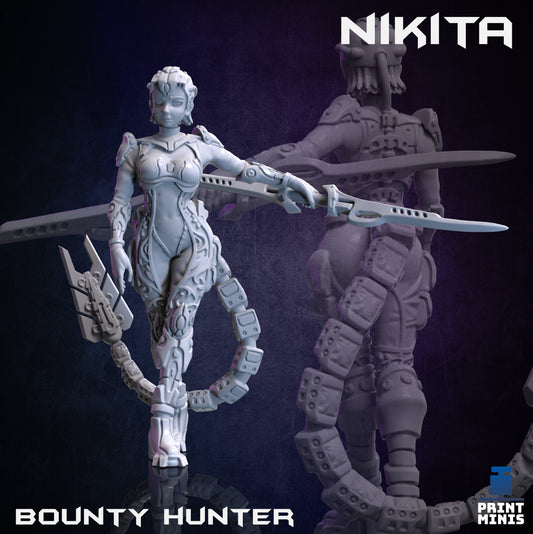 Nikita - Figurine Print Minis - PRINT MINIS - 3DPitFactory