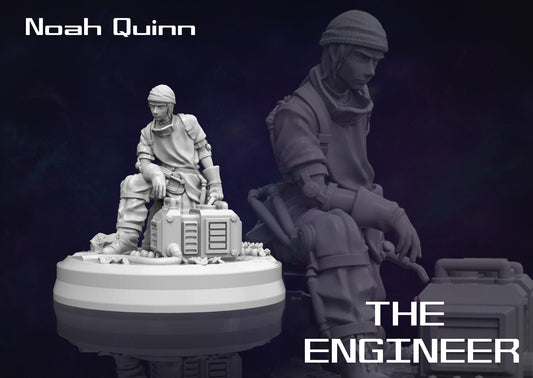 Noah Quinn - Figurine Print Minis - PRINT MINIS - 3DPitFactory