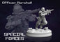 Officer Marshall - Figurine Print Minis - PRINT MINIS - 3DPitFactory