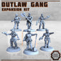 Outlaw Gang expansion - Figurine Print Minis - PRINT MINIS - 3DPitFactory