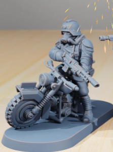 Lot de figurines GrimGRoyalGuarduard et