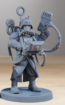 Lot de figurines GrimGRoyalGuarduard et