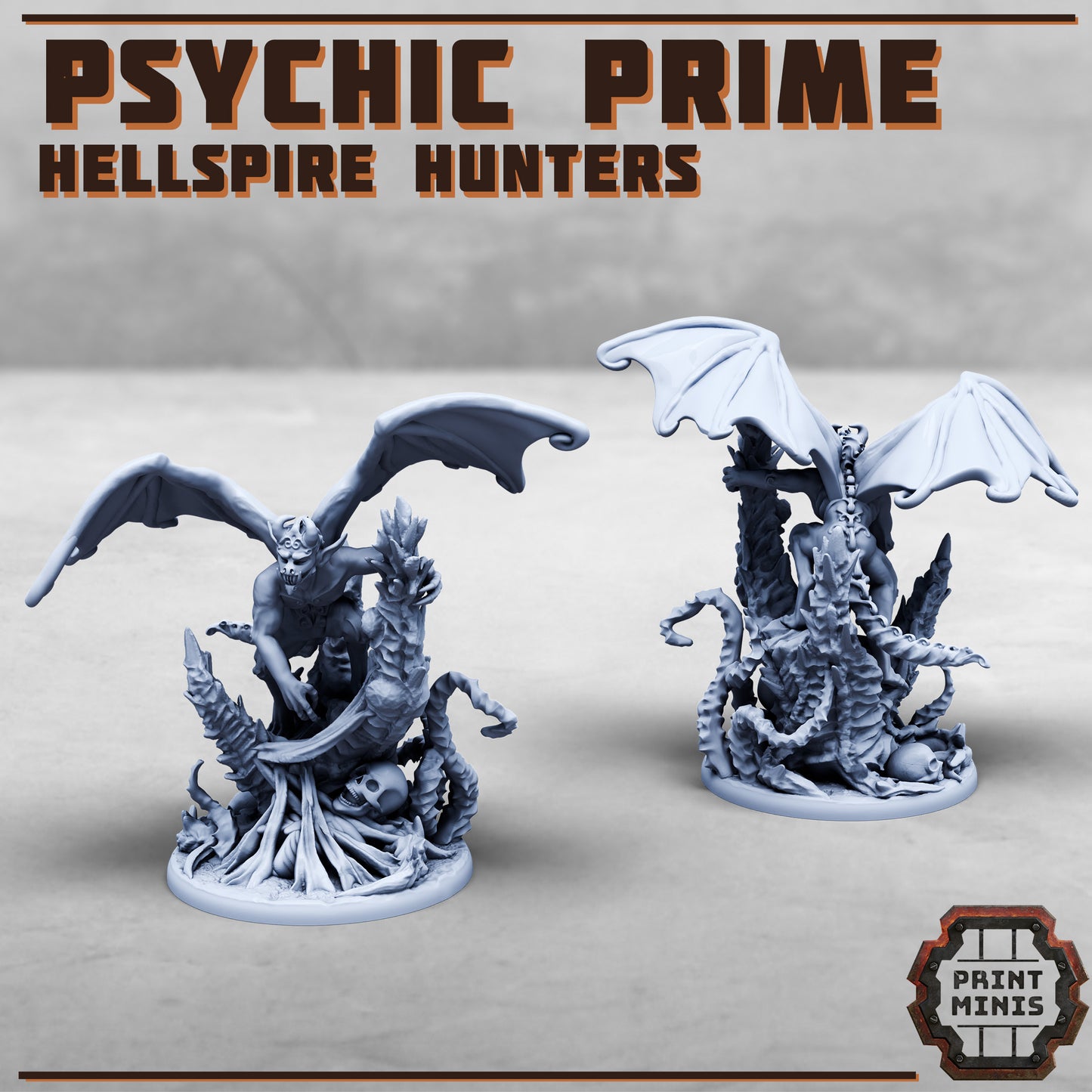 Psychic Prime - Figurine Print Minis - PRINT MINIS - 3DPitFactory