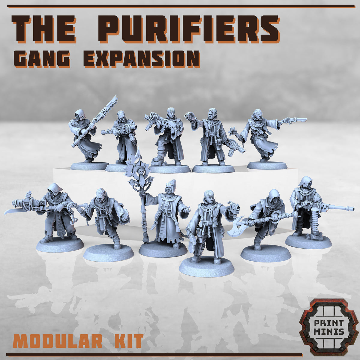 Impressions d'armes Print Minis - 3DPitFactory - 3DPitFactory