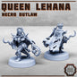 Queen Lehana - Necro Outlaw - Figurine Print Minis - PRINT MINIS - 3DPitFactory
