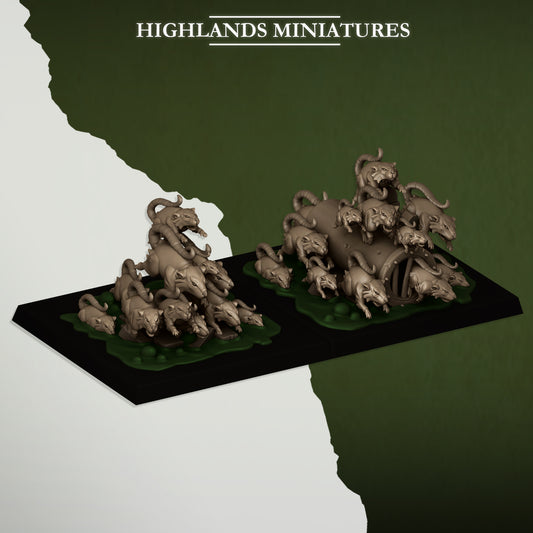 RAT SWARM - Figurine Highlands Miniatures